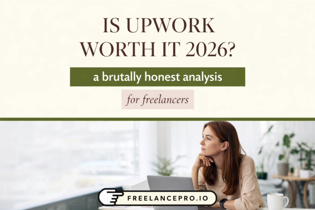 Is Upwork worth it 2026 brutally honest analysis for freelancers evaluating the platform